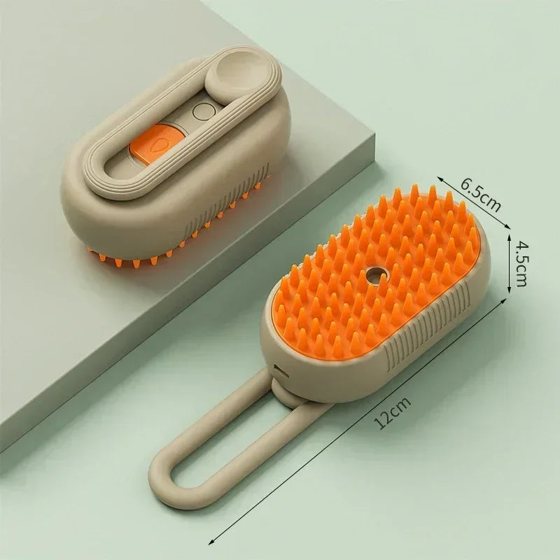 Cepillo para Gatos, Removedor de Pelo, Cepillo de Vapor Eléctrico, Guante de Limpieza para Perros, Elimina el Pelo Suelto, Accesorios para Gatos