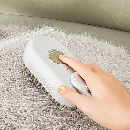 Cepillo para Gatos, Removedor de Pelo, Cepillo de Vapor Eléctrico, Guante de Limpieza para Perros, Elimina el Pelo Suelto, Accesorios para Gatos